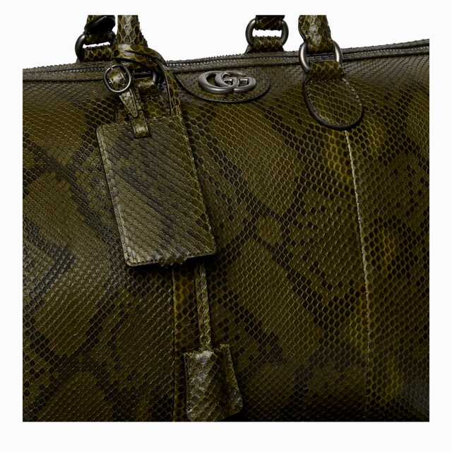 Maxi python duffle bag - image 5