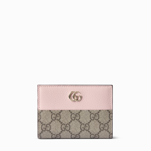 Bi-colour GG Marmont small wallet