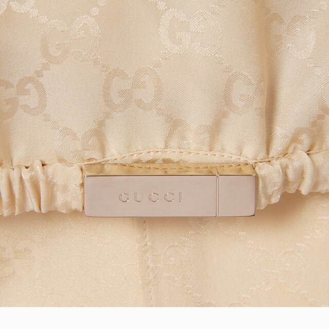 GG silk jacquard blouse - image 2