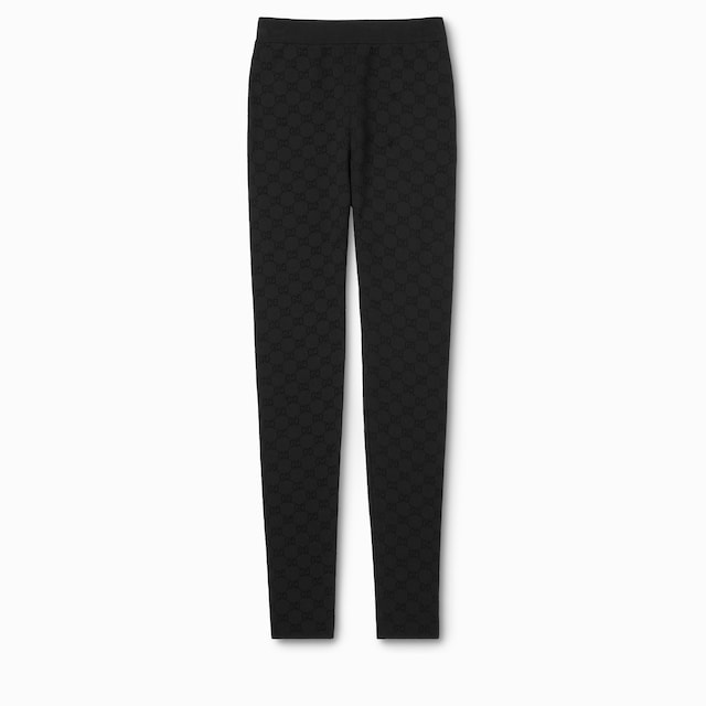 Elastic GG jacquard leggings