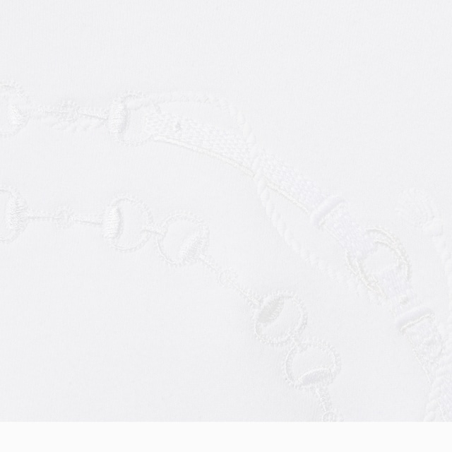 Cotton jersey sweatshirt with embroidery