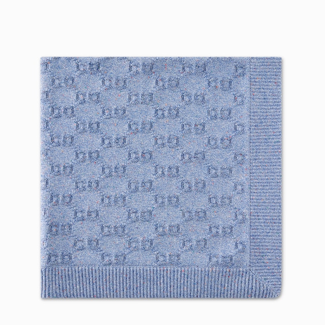 Baby GG cotton jacquard blanket