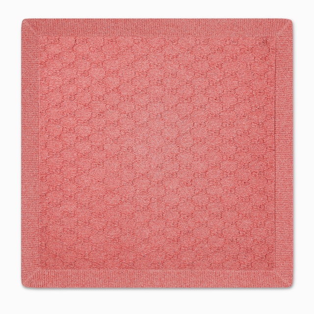 Baby GG cotton jacquard blanket