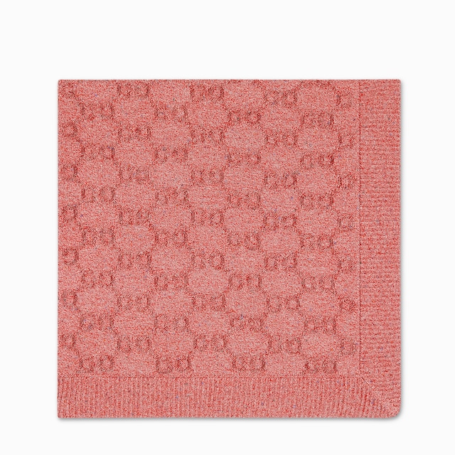 Baby GG cotton jacquard blanket