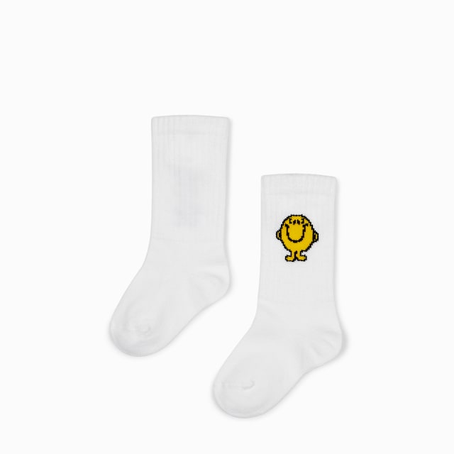 Baby cotton blend rib socks