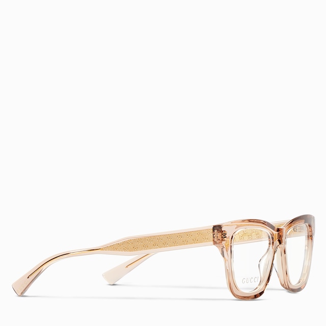 Cat-eye optical frame