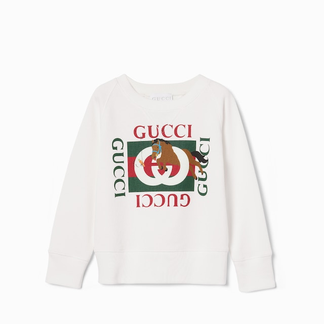 Children's cotton sweatshirt