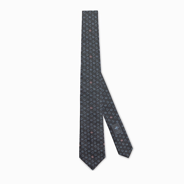 Silk jacquard tie