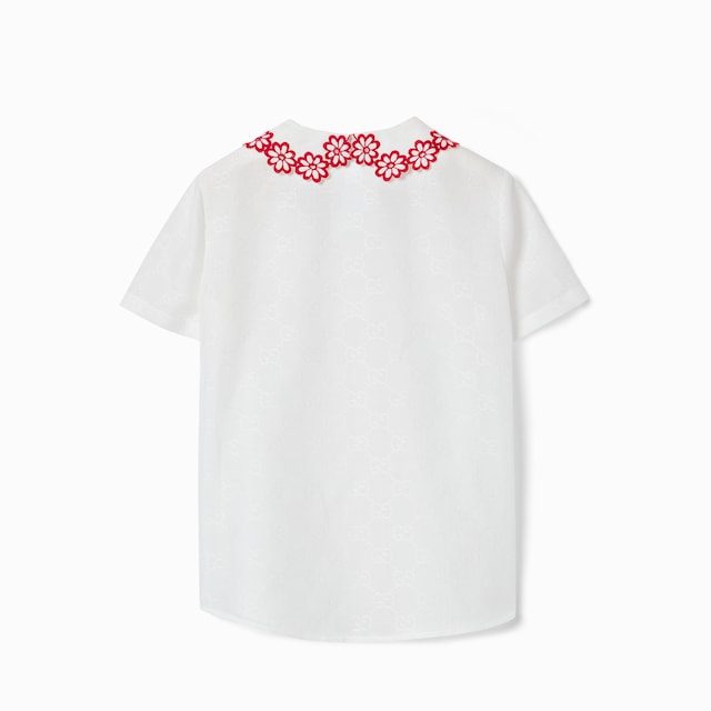 Children's GG cotton jacquard shirt