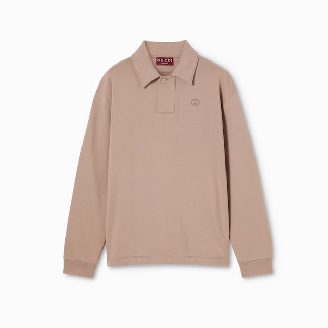 Brushed cotton jersey sweatshirt