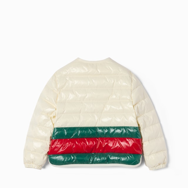 Children's padded jacket with Web