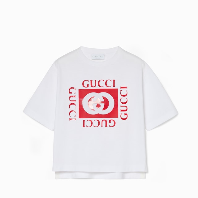 Children's cotton T-shirt with print