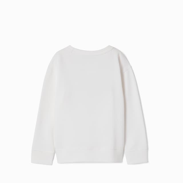 Children's cotton sweatshirt with print