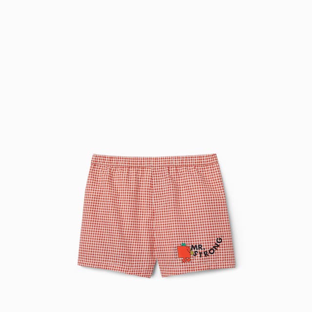 Baby printed nylon swim shorts