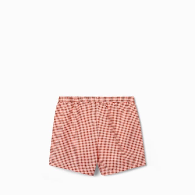 Baby printed nylon swim shorts