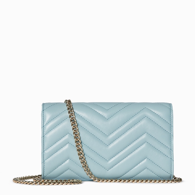 GG Marmont wallet on chain