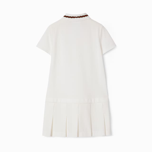 Children's mini polo dress with Web