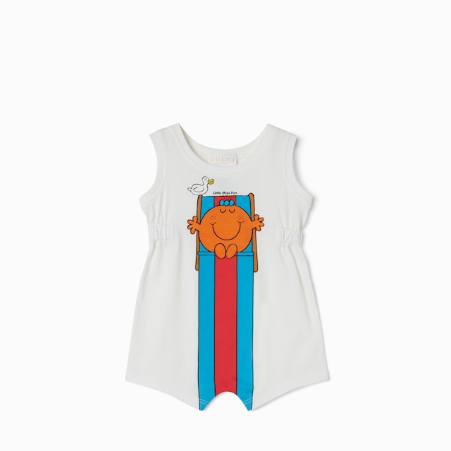 Baby-Einteiler aus Baumwolle mit Print