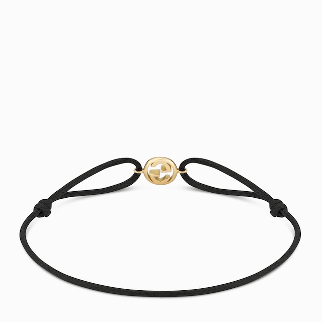 Bracciale Gucci Interlocking con ciondolo 18 carati