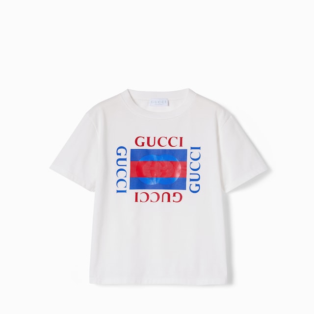 Children's cotton T-shirt with print