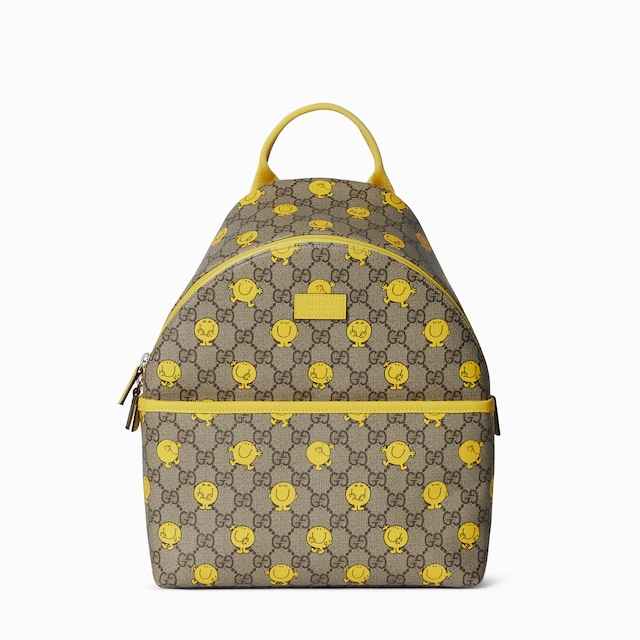 Children's printed GG backpack