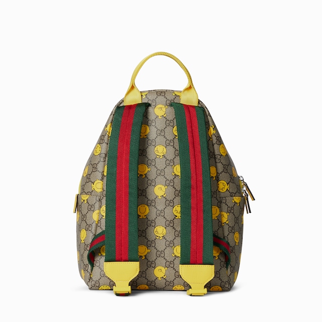 Children's printed GG backpack