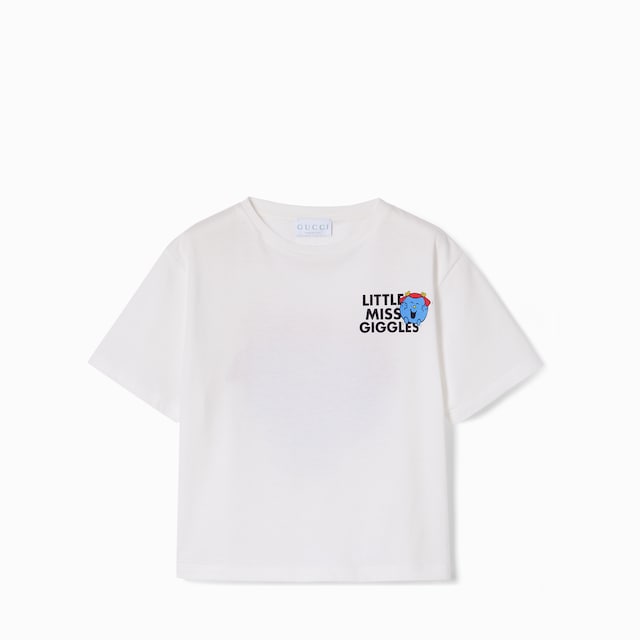 Children's cotton T-shirt with prints