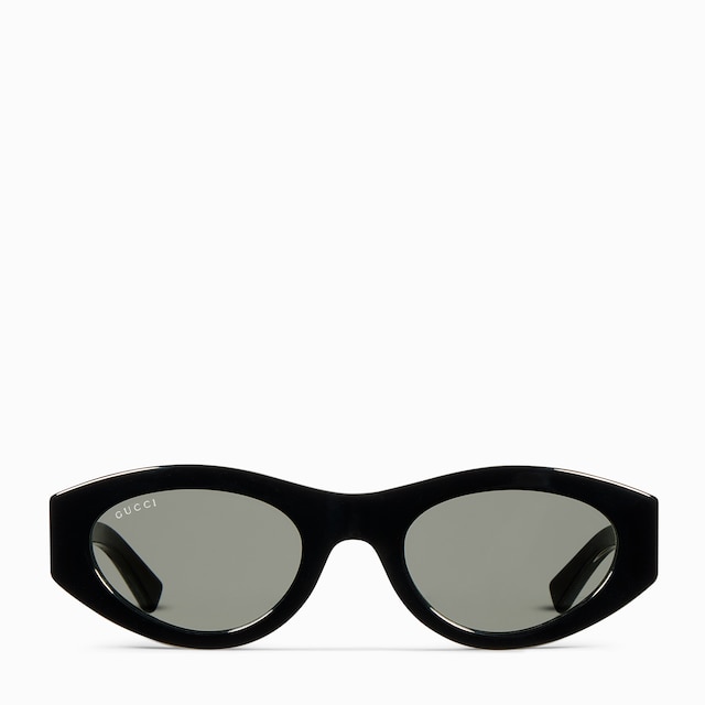 Oval frame sunglasses