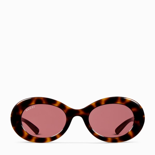 Oval frame sunglasses