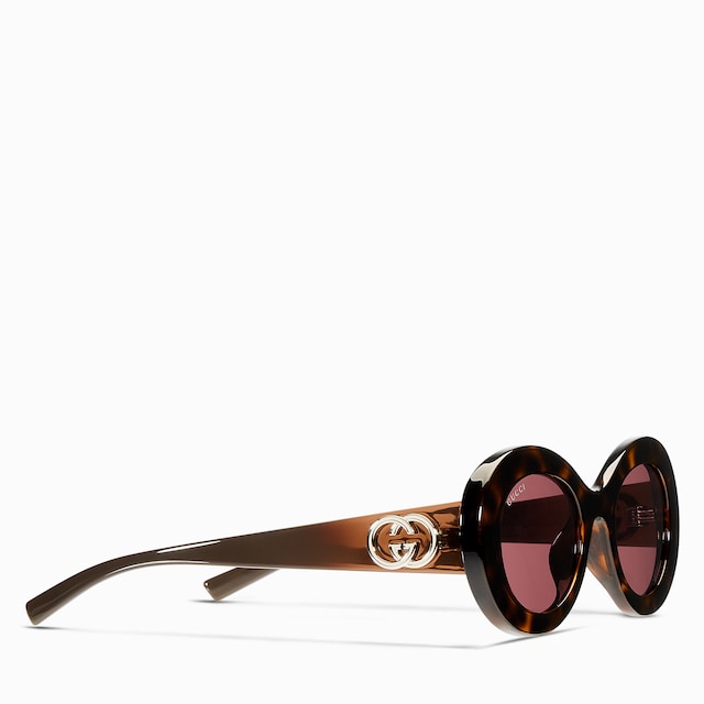 Oval frame sunglasses