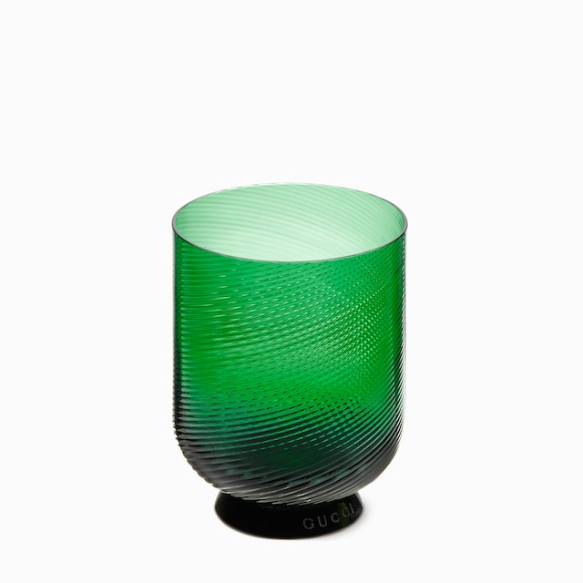 Murano glass tumbler, set of two