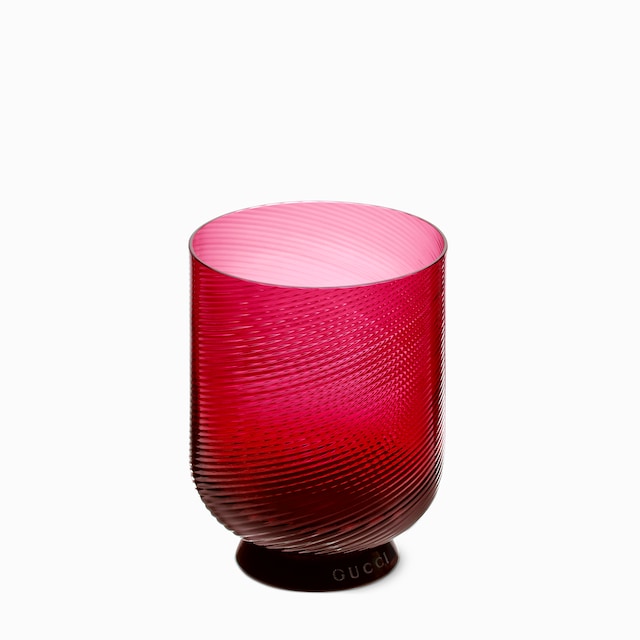 Murano glass tumbler, set of two