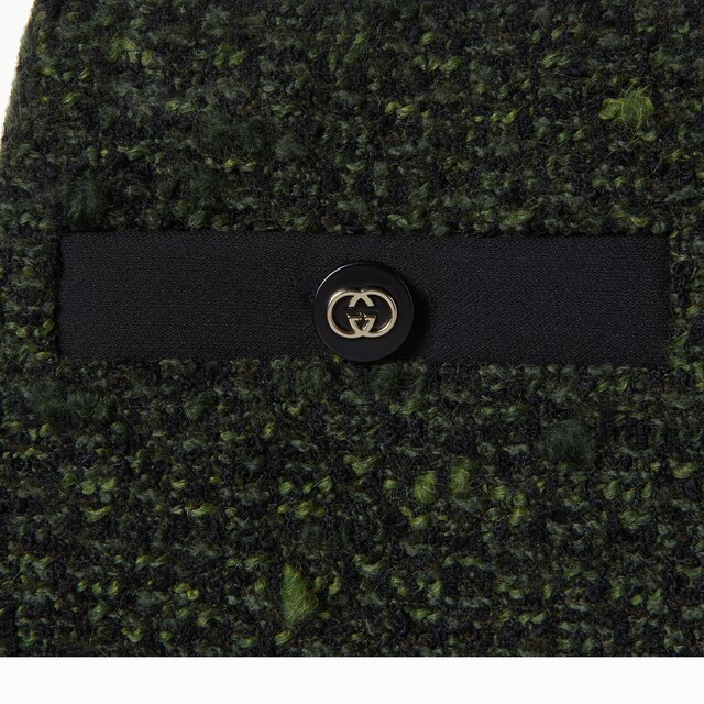 Wool boucle skirt - image 3