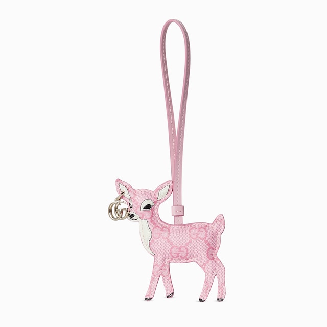 Deer-shaped bag charm