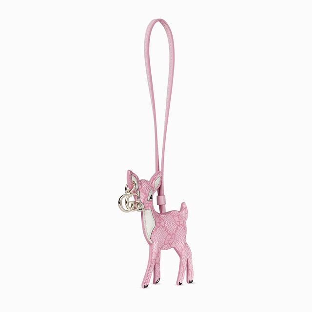 Deer-shaped bag charm