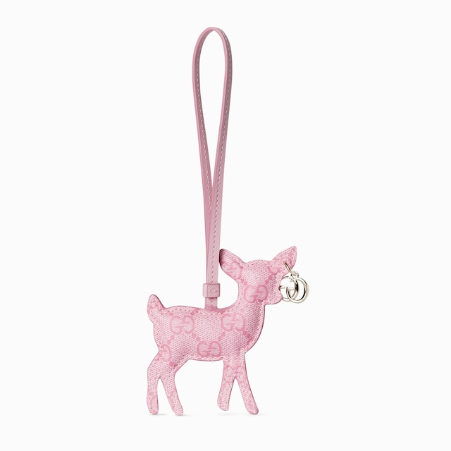 Deer-shaped bag charm