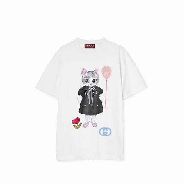 Yuko Higuchi cotton jersey T-shirt