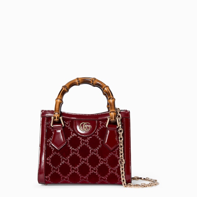 Gucci Diana系列水晶小号托特包