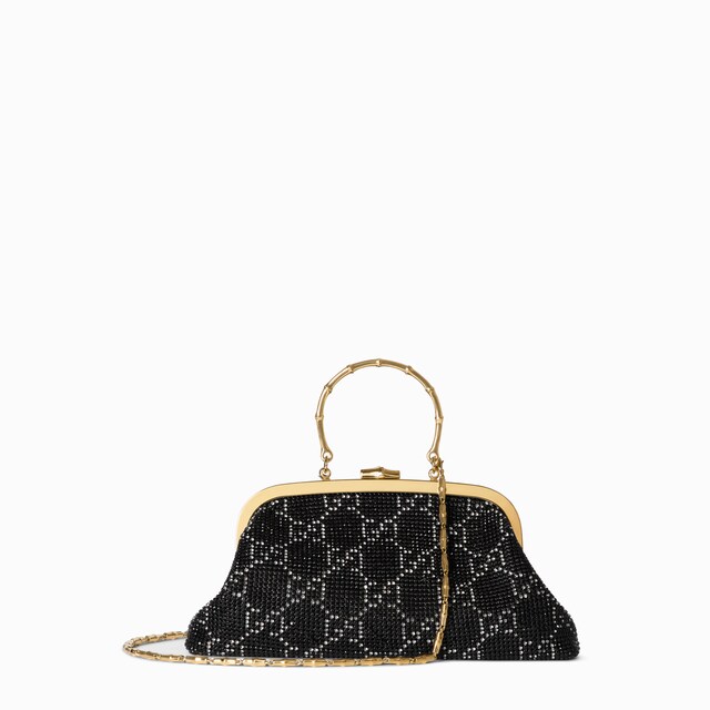 Crystal medium evening top handle bag - image 5