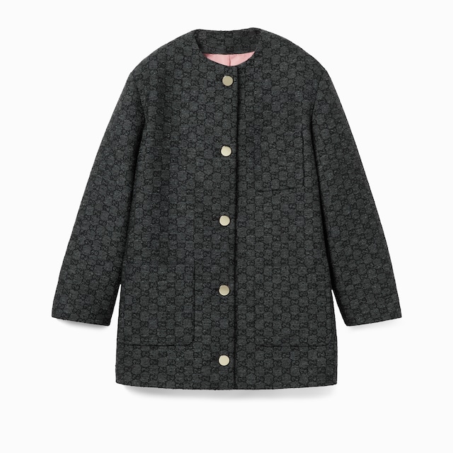 GG boutonné wool tweed jacket