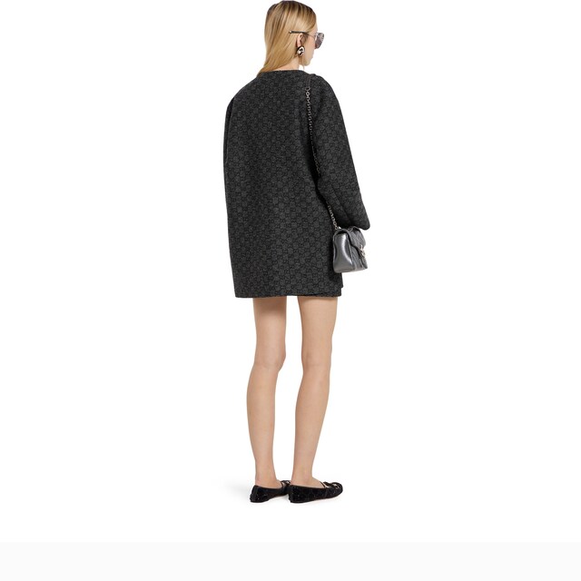 GG boutonne wool tweed jacket - image 5