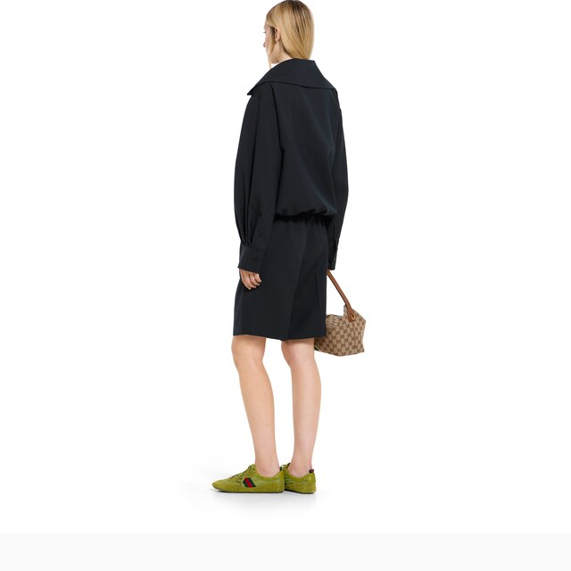 Wool sweater with Gucci detail - image 2