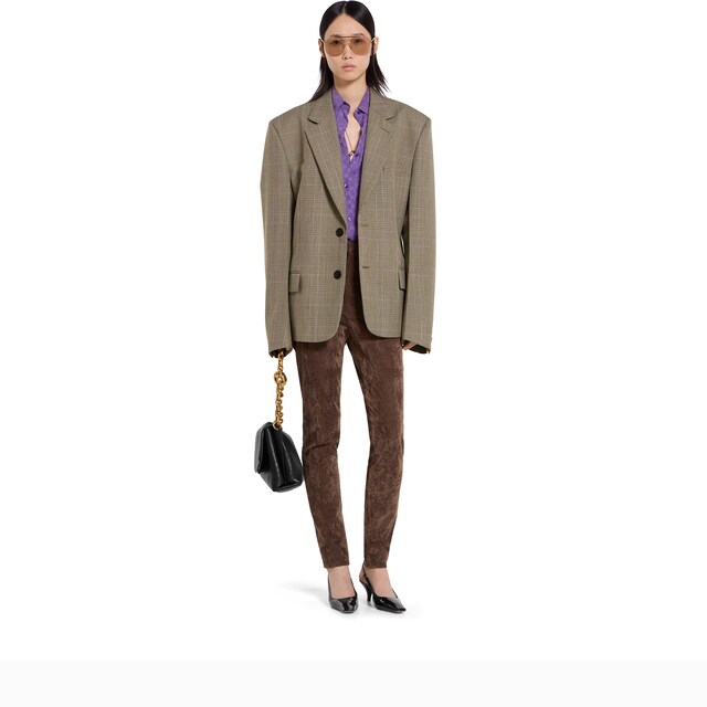 GG silk jacquard oversize shirt - image 4