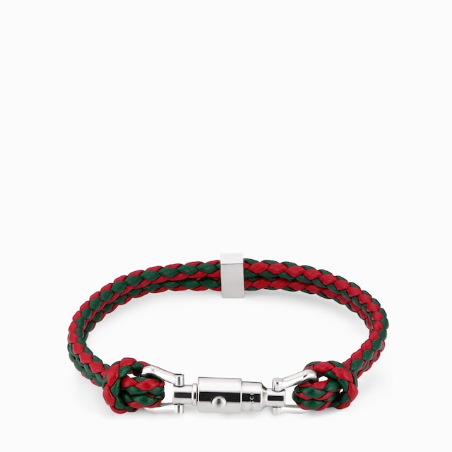 피스톤 디테일의 브레이드 팔찌