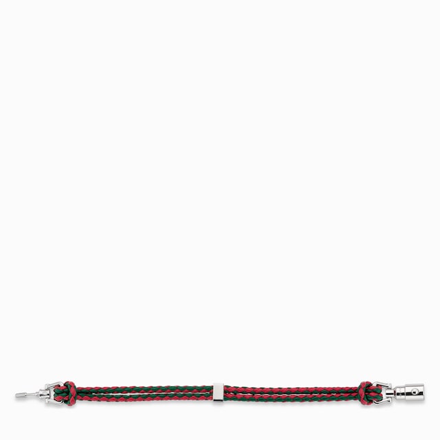 피스톤 디테일의 브레이드 팔찌