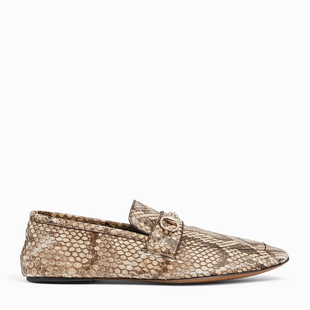 Men's Ragazzo python loafer - image 5