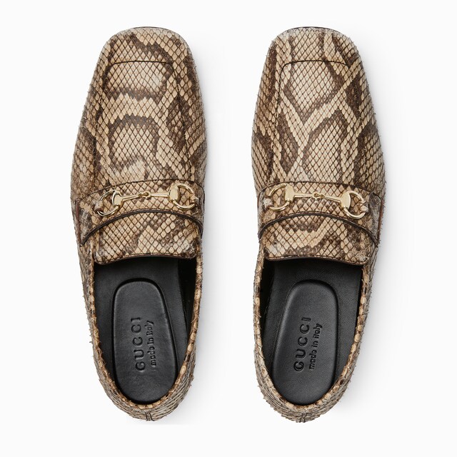 Men's Ragazzo python loafer - image 3