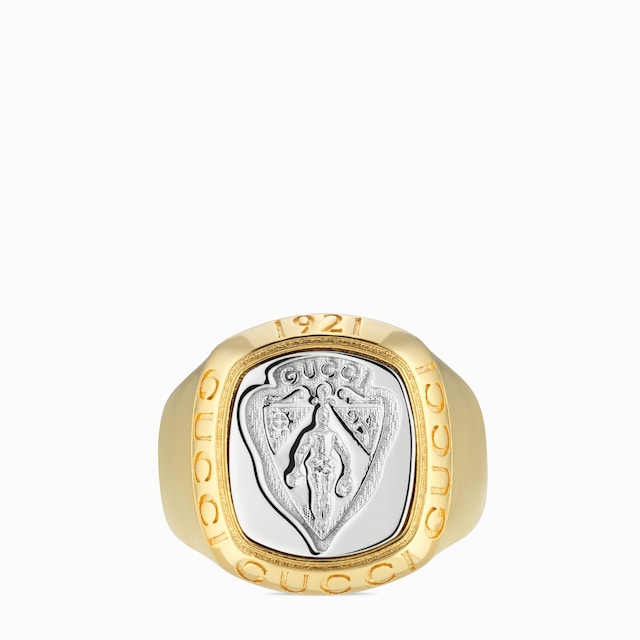 Sello con insignia de Gucci