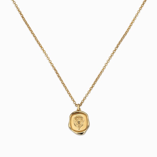 Collier avec pendentif Gucci Crest