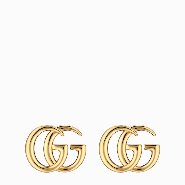 Orecchini a bottone GG Marmont